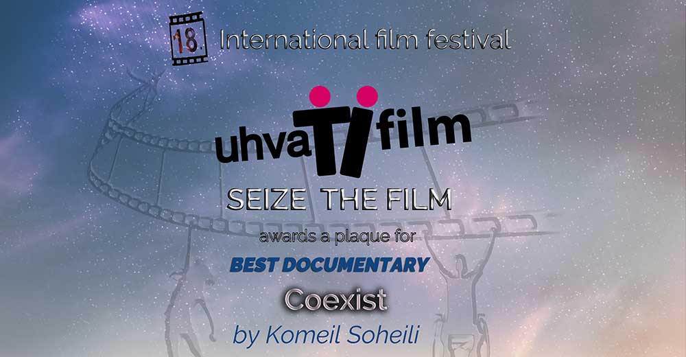 کمیل سهیلی از جشنواره Seize the film صربستان جایزه گرفت