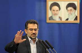 وزیر فرهنگ و ارشاد در نماز جمعه سخنرانی کرد
