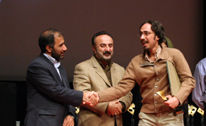 هادی آفریده برگزیده تماشاگران- عکس از کوروش پیرو